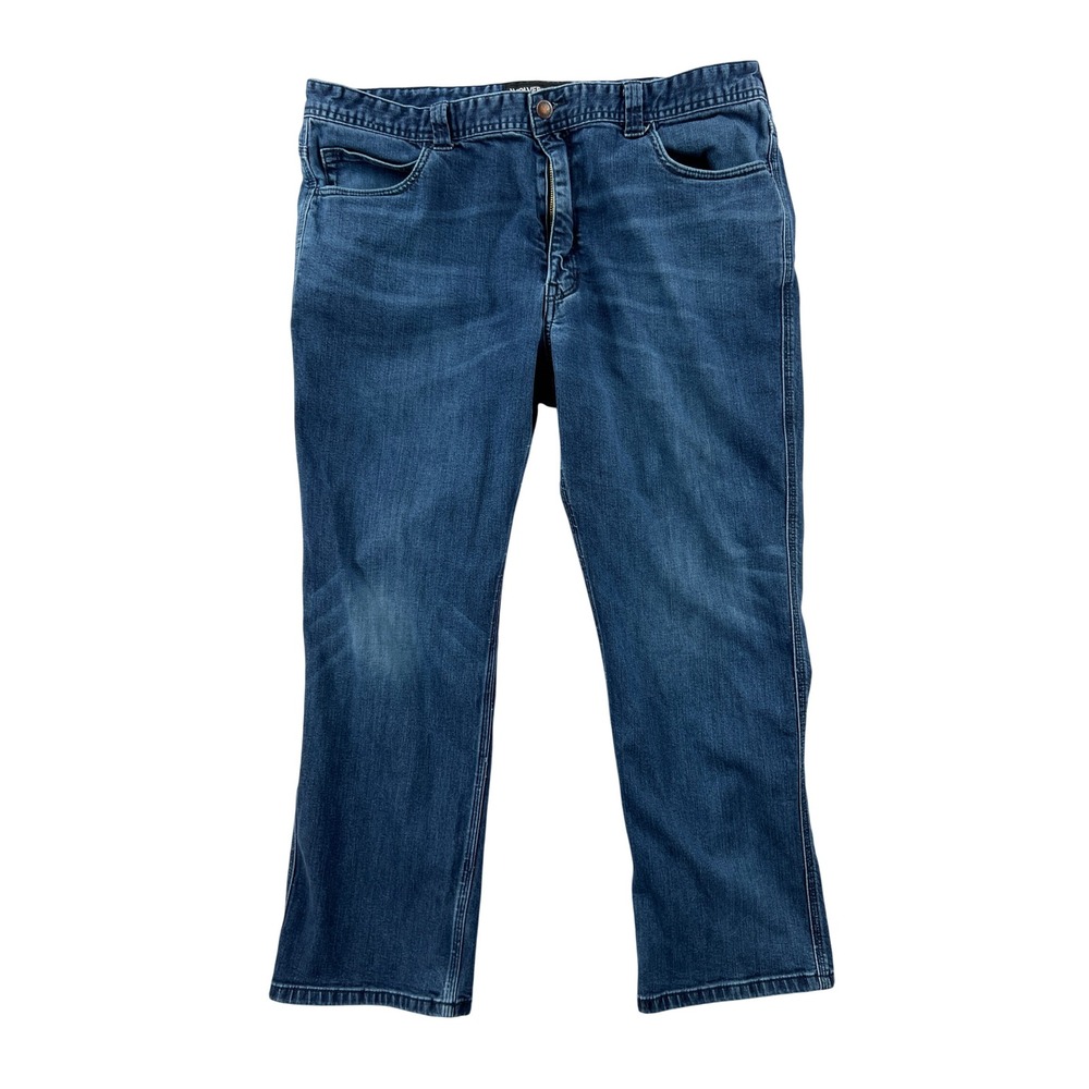 Wolverine FR Flame Resistant Work Jeans Men 40x30 (fits 38x28) Blue CAT2 Utility
